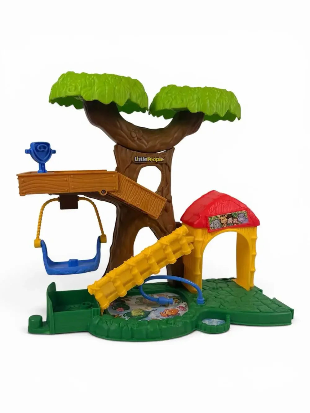 Fisher-Price Little People Big Animal Zoo Treehouse Playset